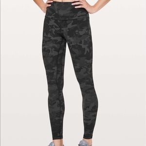 Align pant camo 25” NWOT